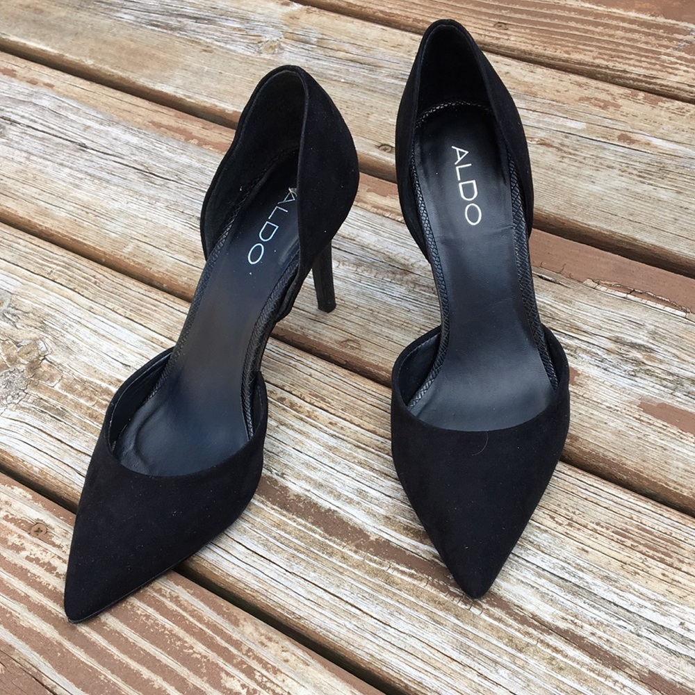 Aldo Pointy Toe d'Orsay 3" Pumps